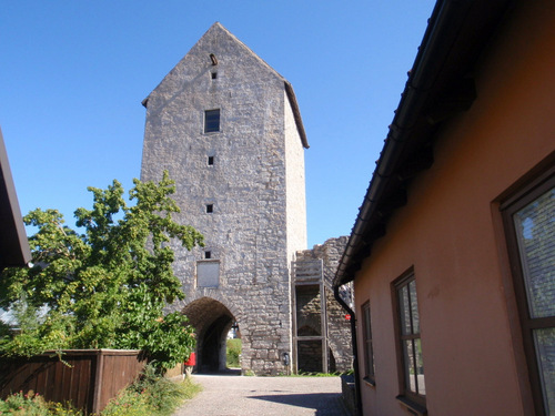 Visby city wall/fortress.